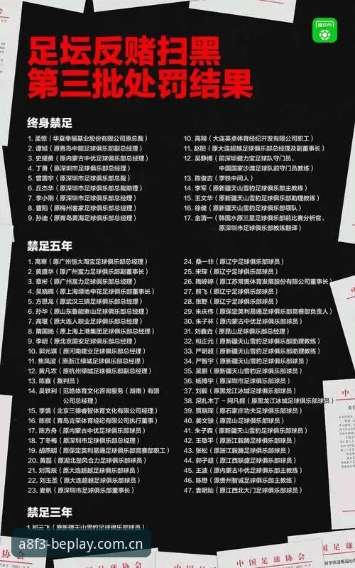 Beplay体育平台新闻事件深度解读：足协第三批禁足名单完整使用指南