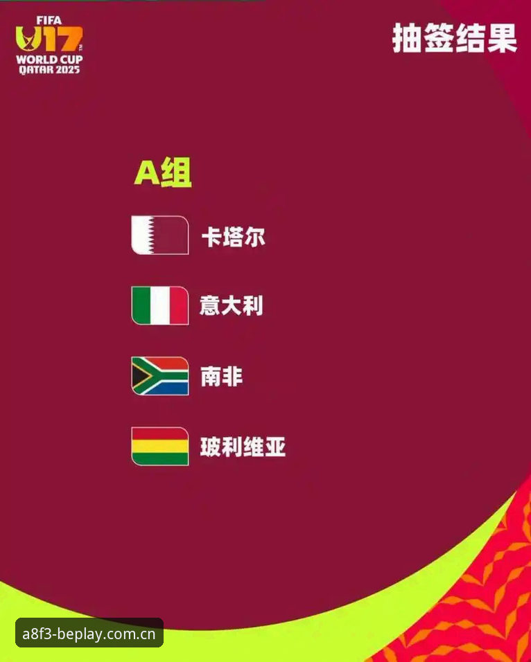U17世界杯抽签结果出炉，如何在beplay体育平台追踪中国队的表现？